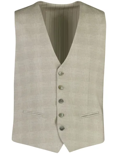 Zuitable Gilet Zuitable beige zomer katoen