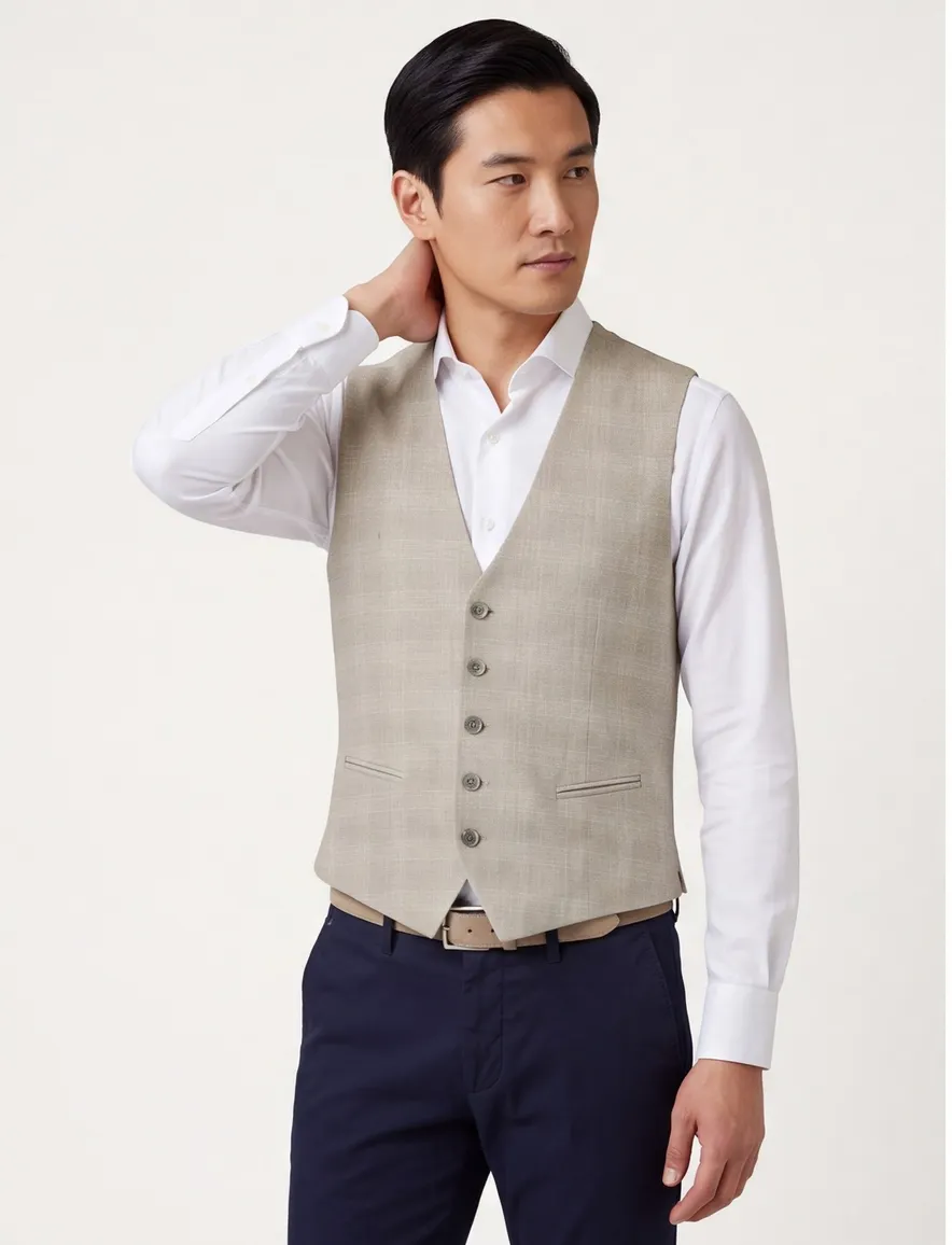Zuitable gilet beige