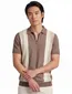 Born with Appetite Austin Knitted polo beige bruin