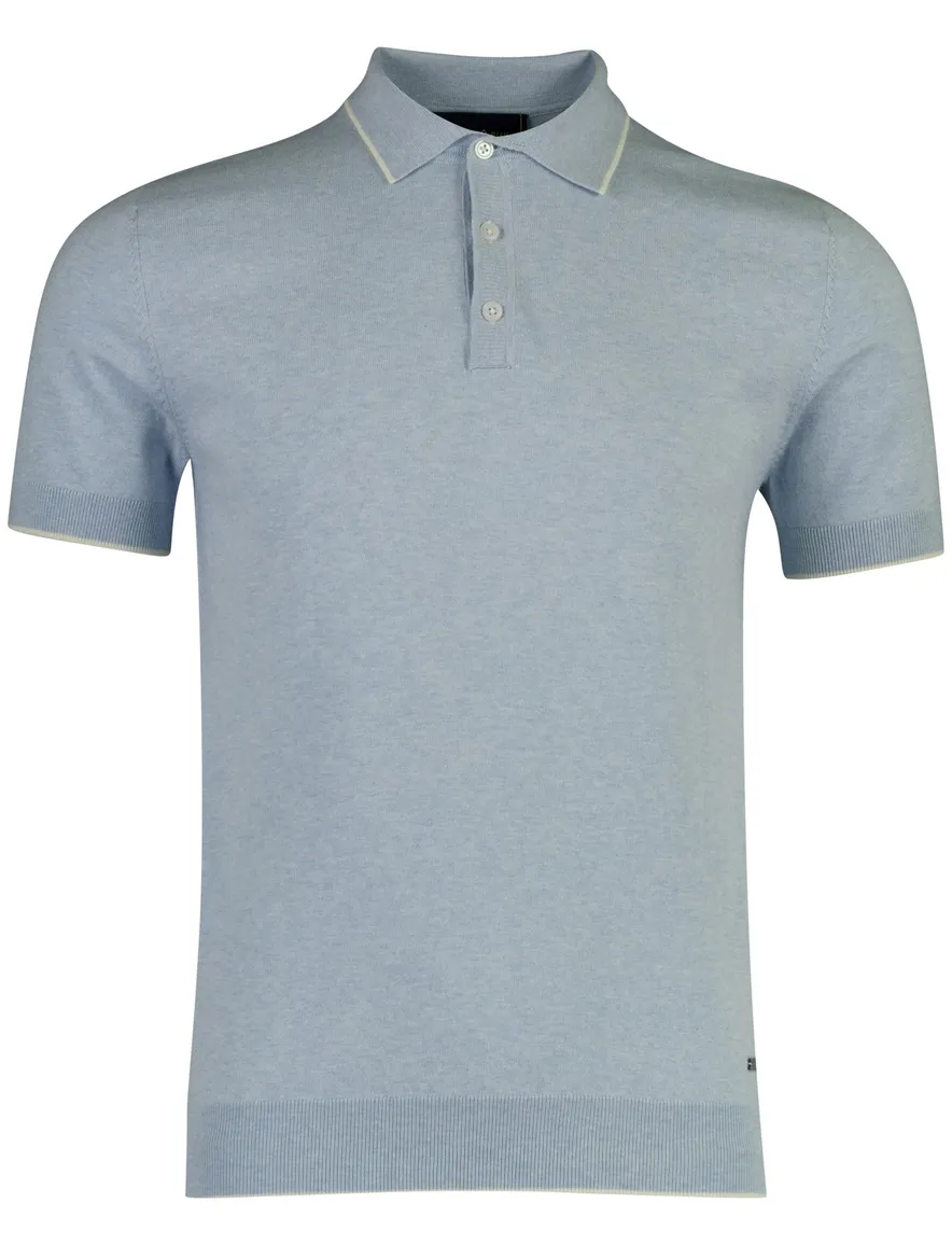 Scotland Blue polo lichtblauw lichtblauw