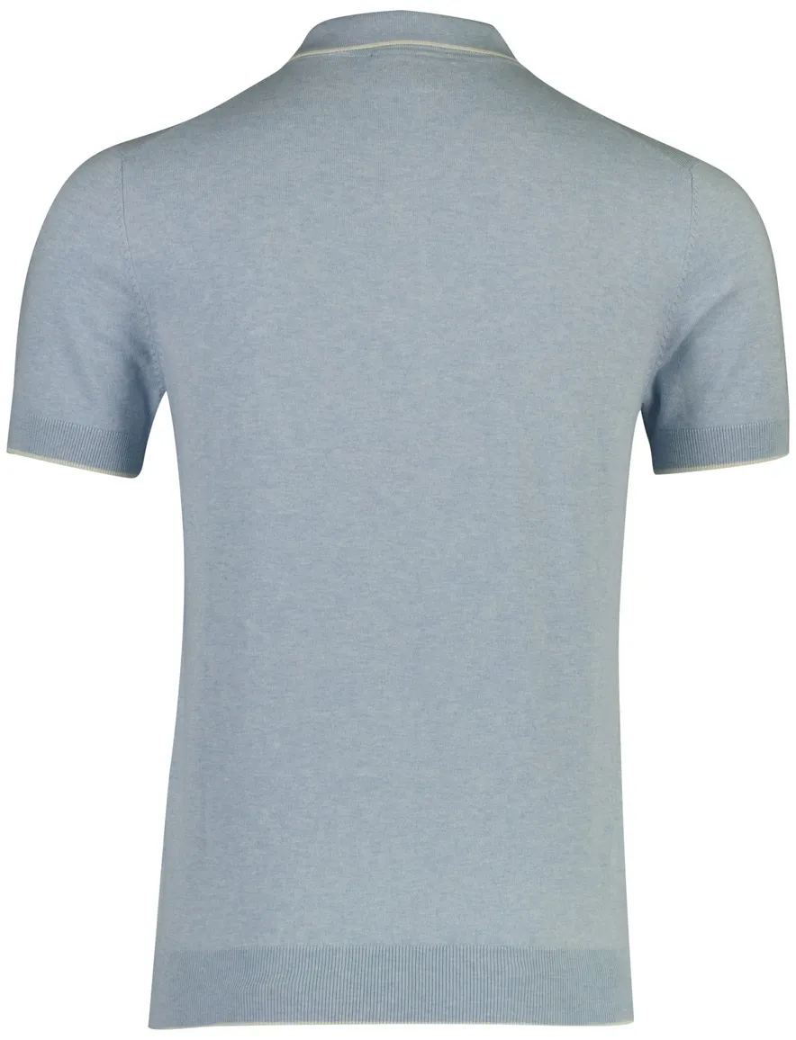 Scotland Blue polo lichtblauw lichtblauw