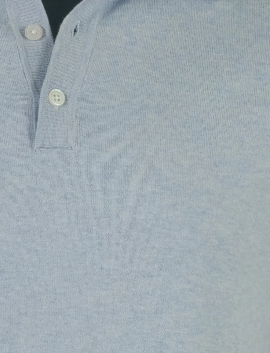Scotland Blue polo lichtblauw lichtblauw