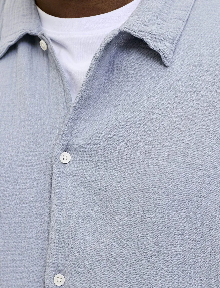 Lichtblauw overhemden set Jack & Jones Plus Size