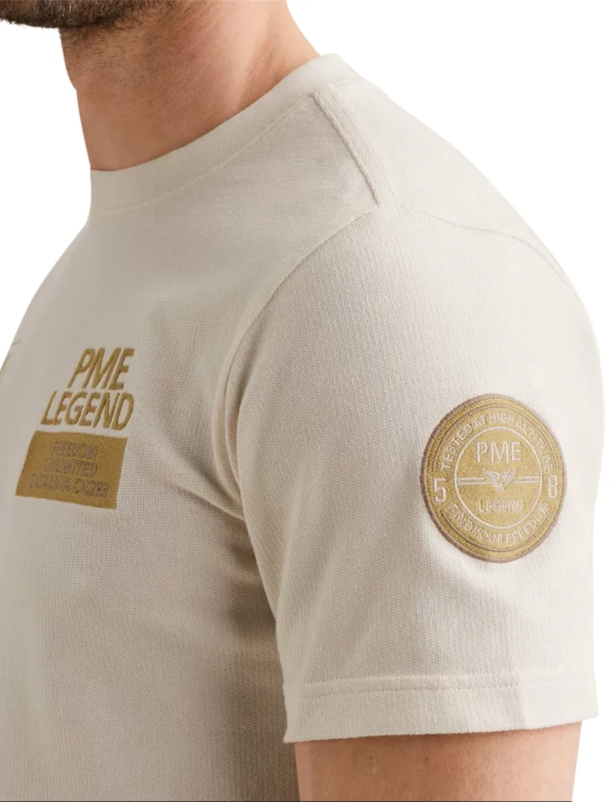 PME Legend T-shirt creme logo