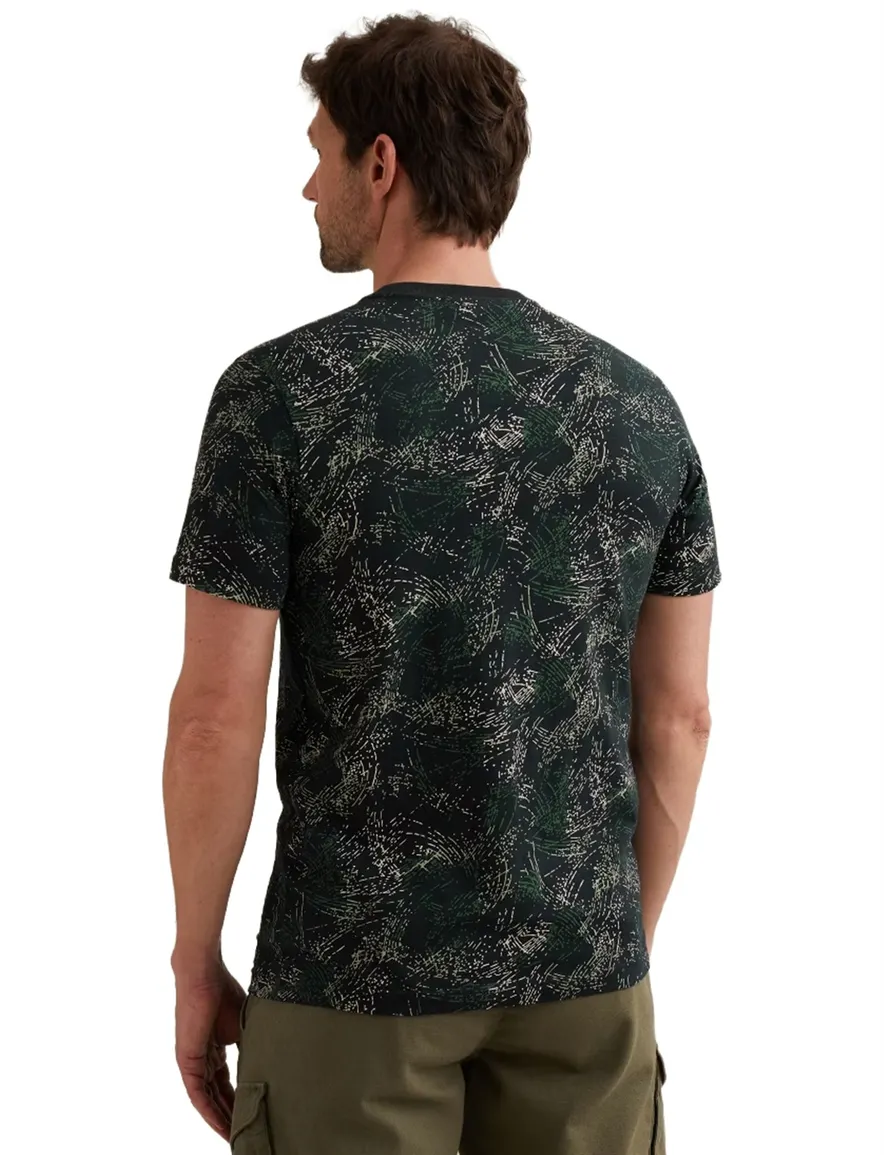 PME Legend T shirt zwart geprint