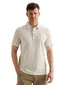 Crème poloshirt PME Legend pique met badge
