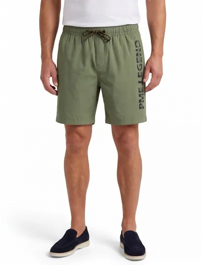 PME Legend Shorts PME Legend donkergroen zwembroek
