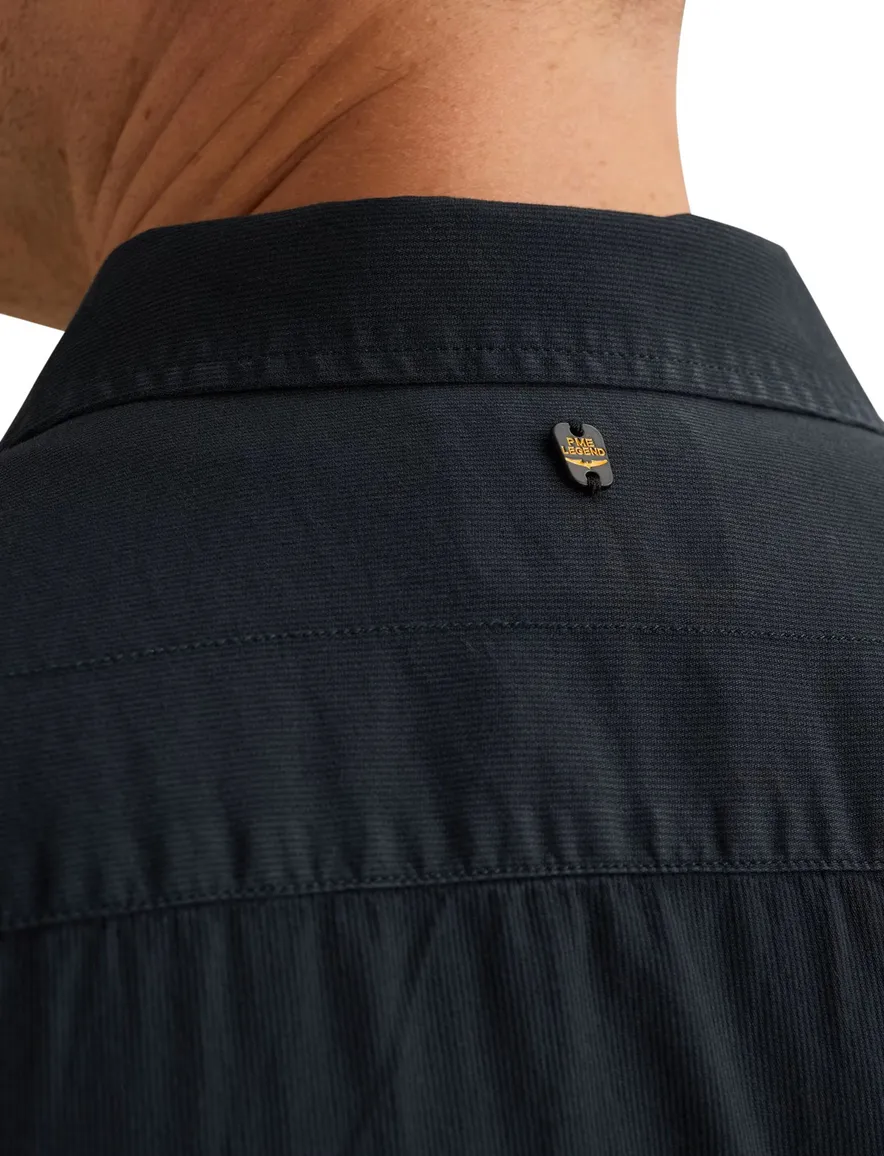 PME Legend overhemd donkerblauw met borstzak