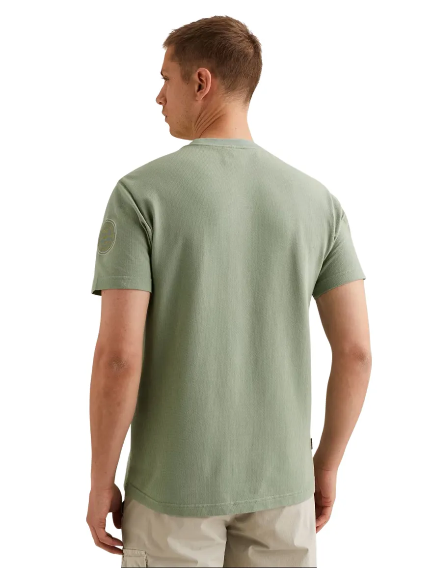 PME Legend T-shirts groen patches logo