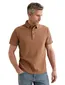 Poloshirt Vanguard bruin relief normale fit