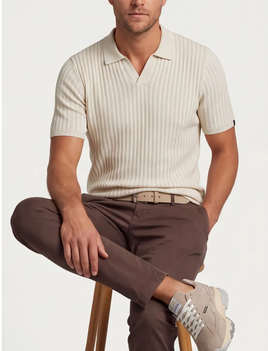 Vanguard polo beige