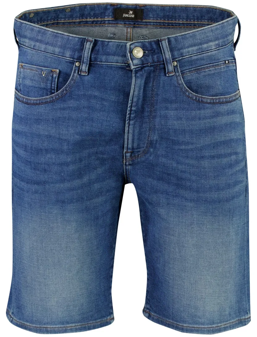 Vanguard shorts blauw katoen 5-pocket