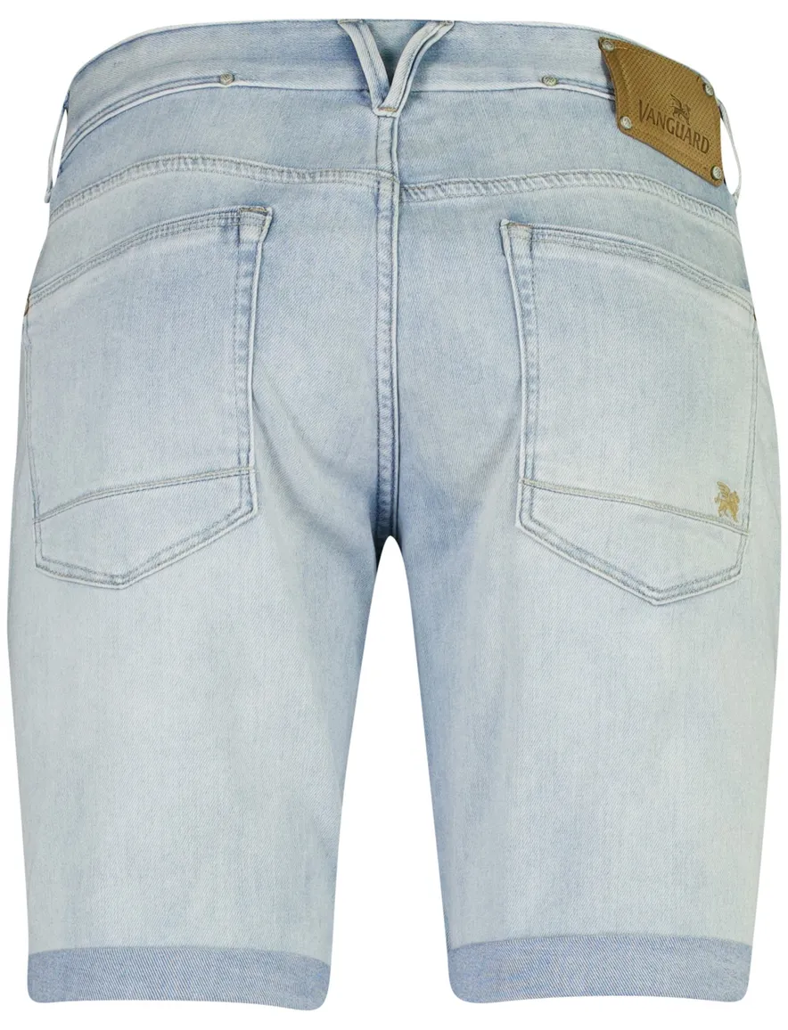 Shorts Vanguard V12 lichtblauw slim fit