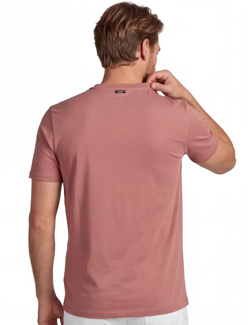 Vanguard T-shirt rood katoen 95%
