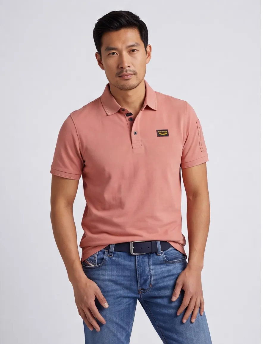 PME Legend roze polo American Classic