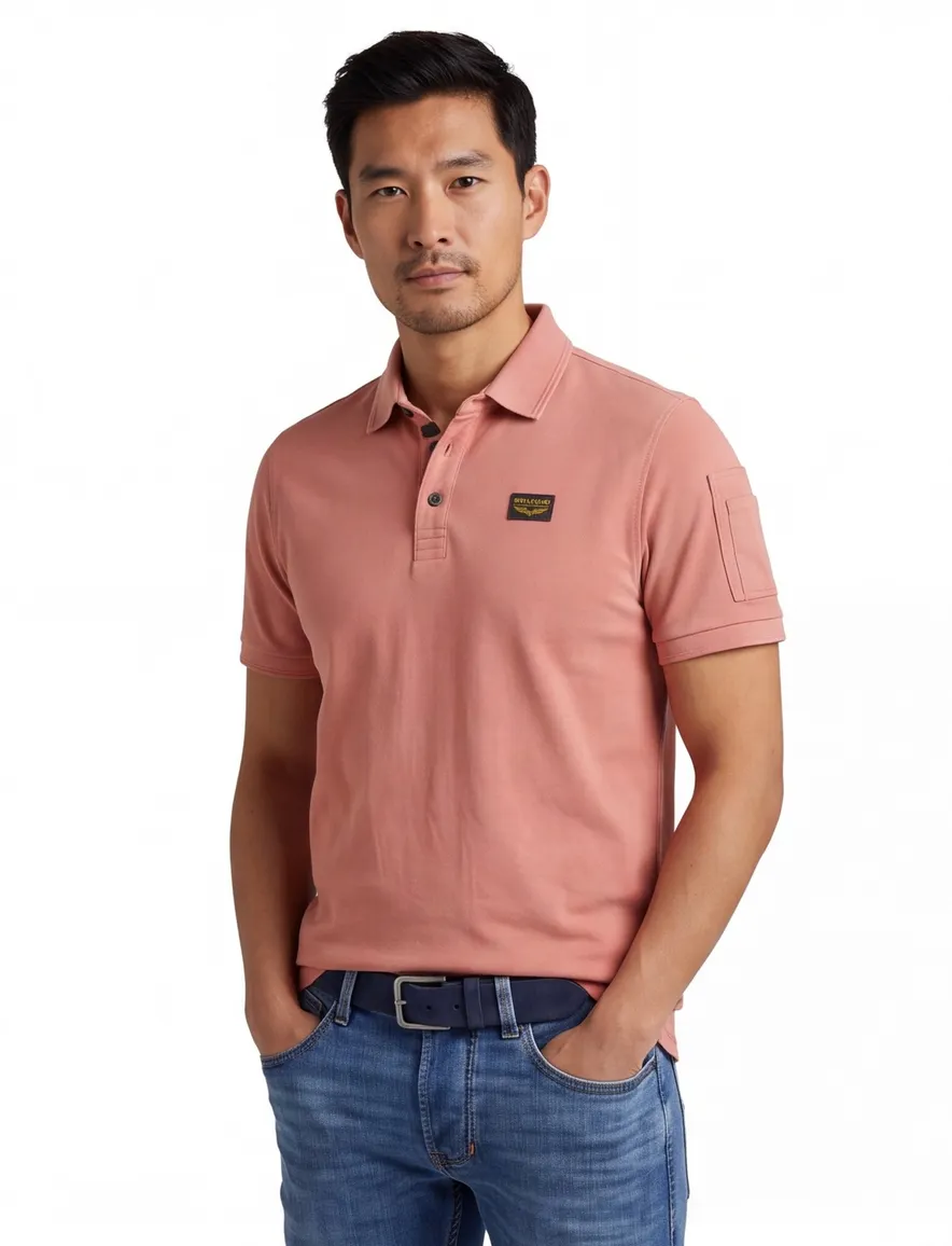 PME Legend roze polo American Classic