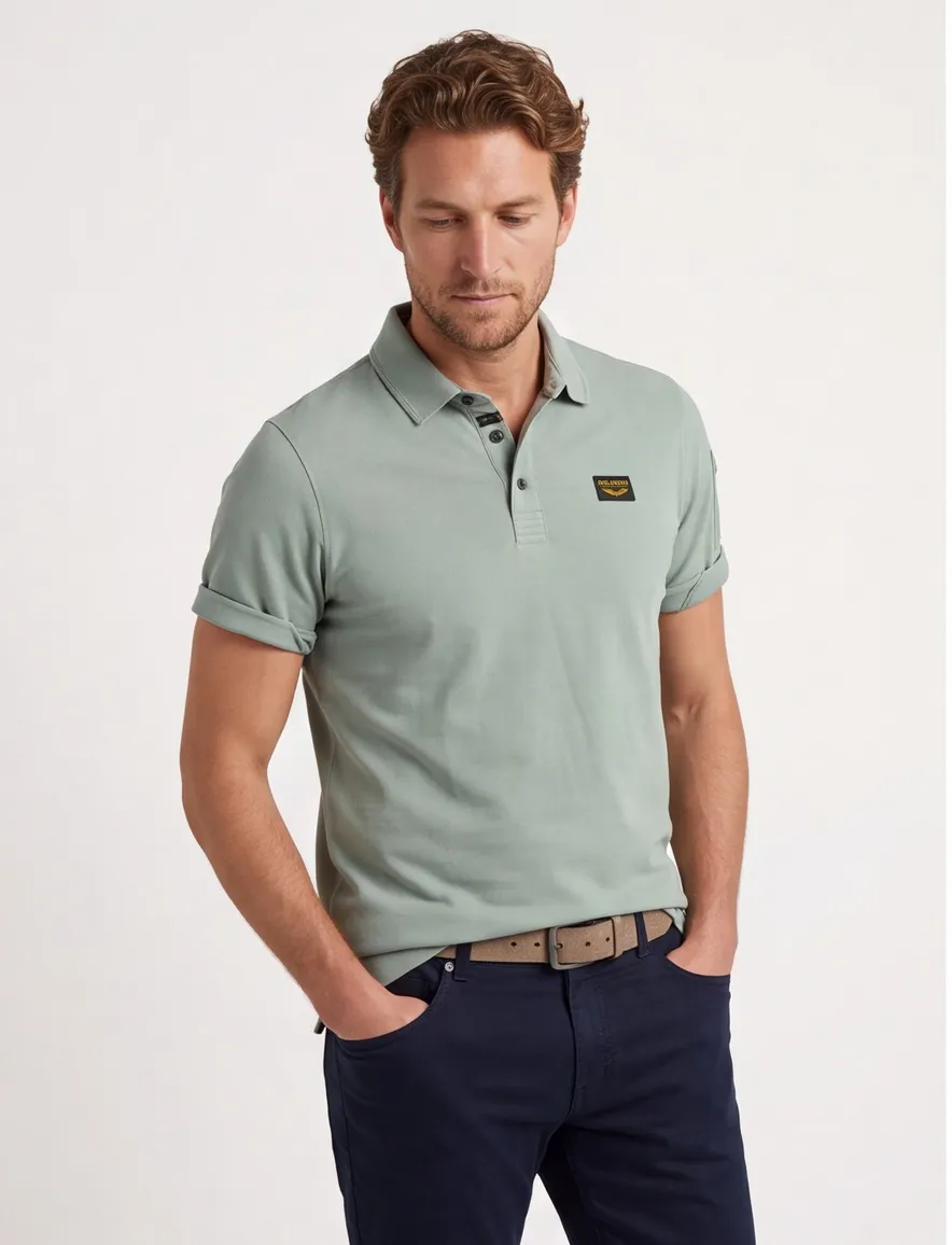 PME Legend groene polo American Classic
