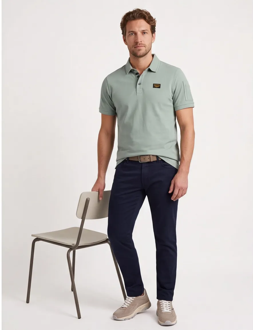 PME Legend groene polo American Classic