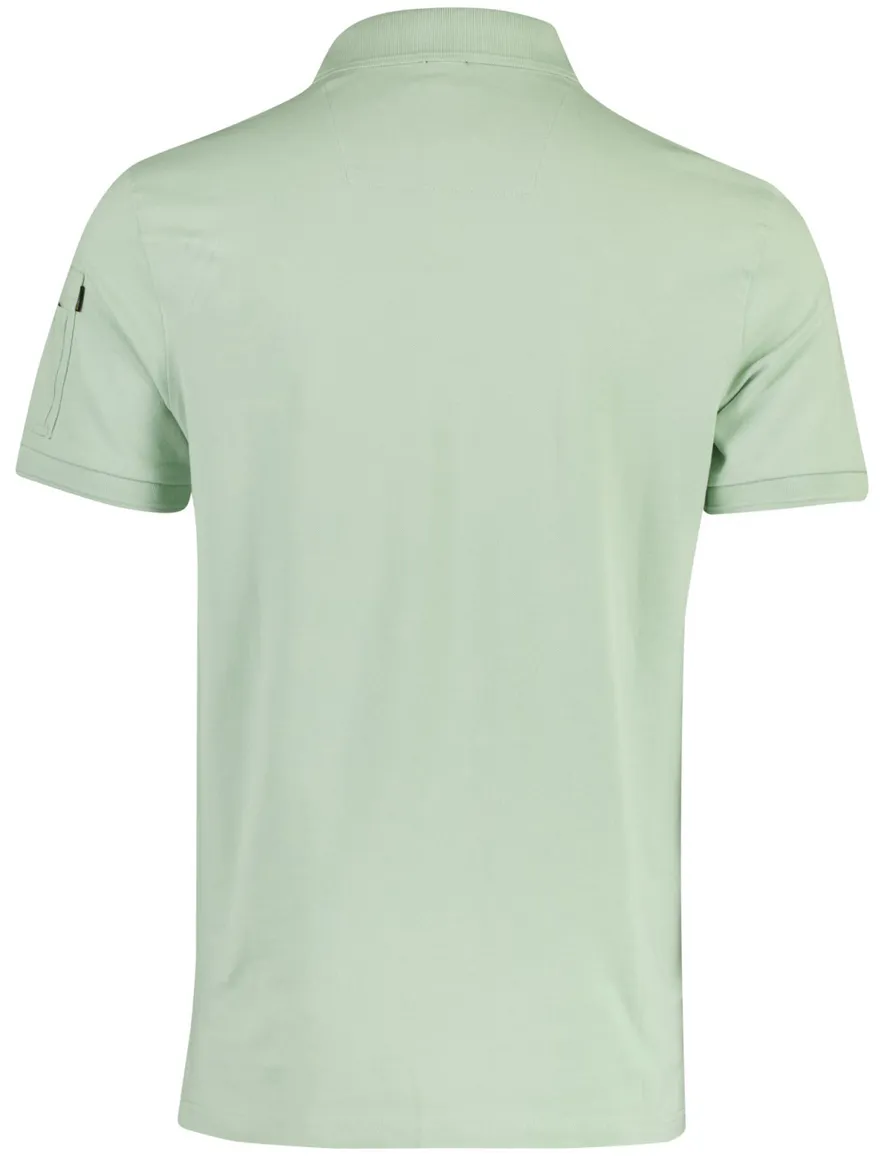 PME Legend poloshirt v-hals mint groen