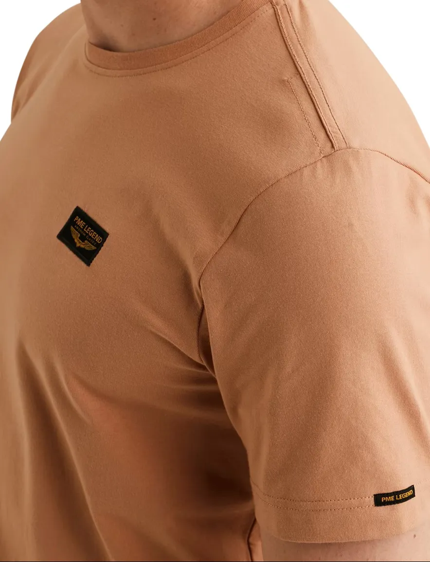 Orange t-shirt PME Legend korte mouw