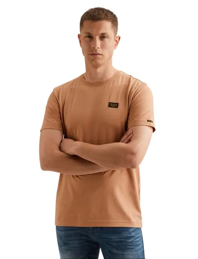 PME Legend Orange t-shirt PME Legend korte mouw