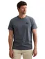 PME Legend T shirt blauw met logo op borst