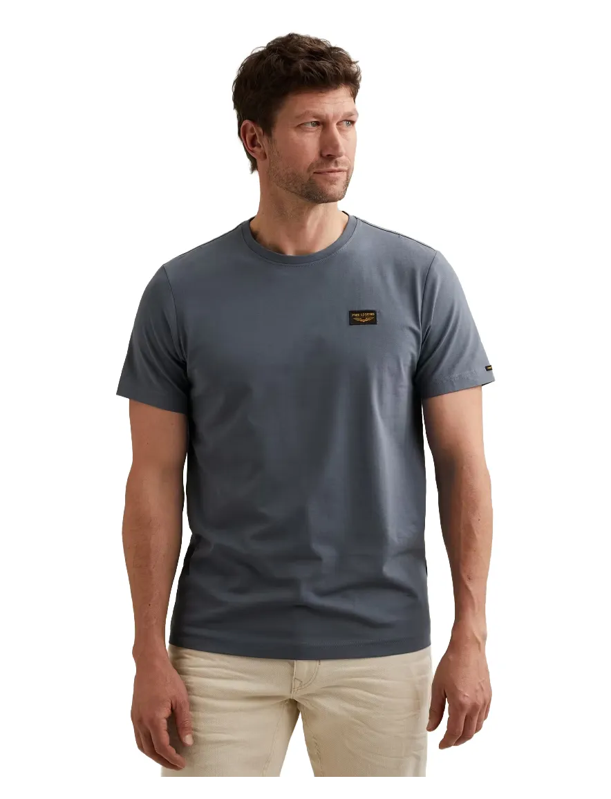 T-shirt PME Legend blauw PTSS2604599-Vintage Indig