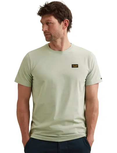 PME Legend PME Legend T shirt ronde hals lichtgroen