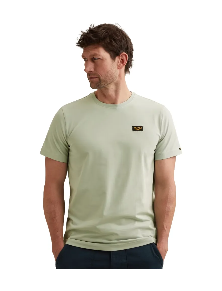 PME Legend T shirt ronde hals lichtgroen