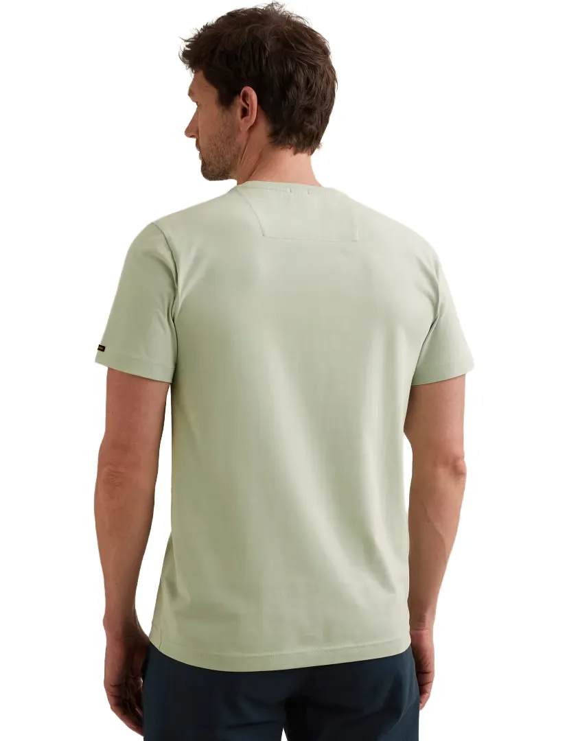 PME Legend T shirt ronde hals lichtgroen