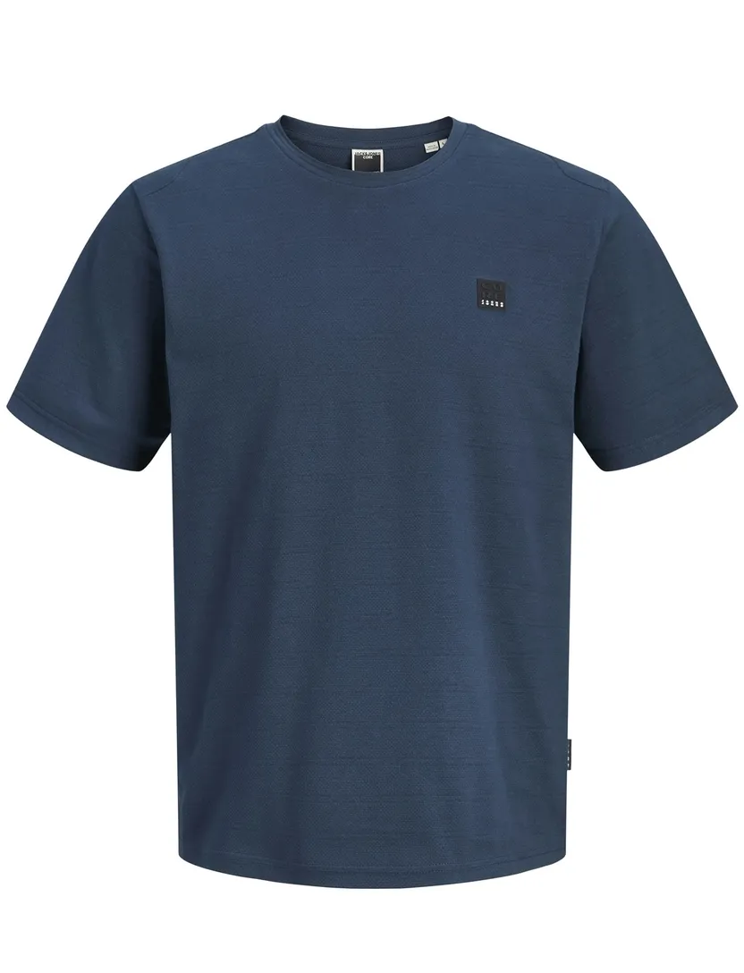 T-shirt Jack & Jones Plus Size donkerblauw korte mouw