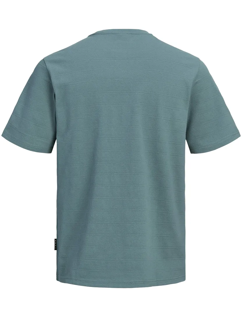 T-shirt Jack & Jones Plus Size turquoise korte mouw ronde hals