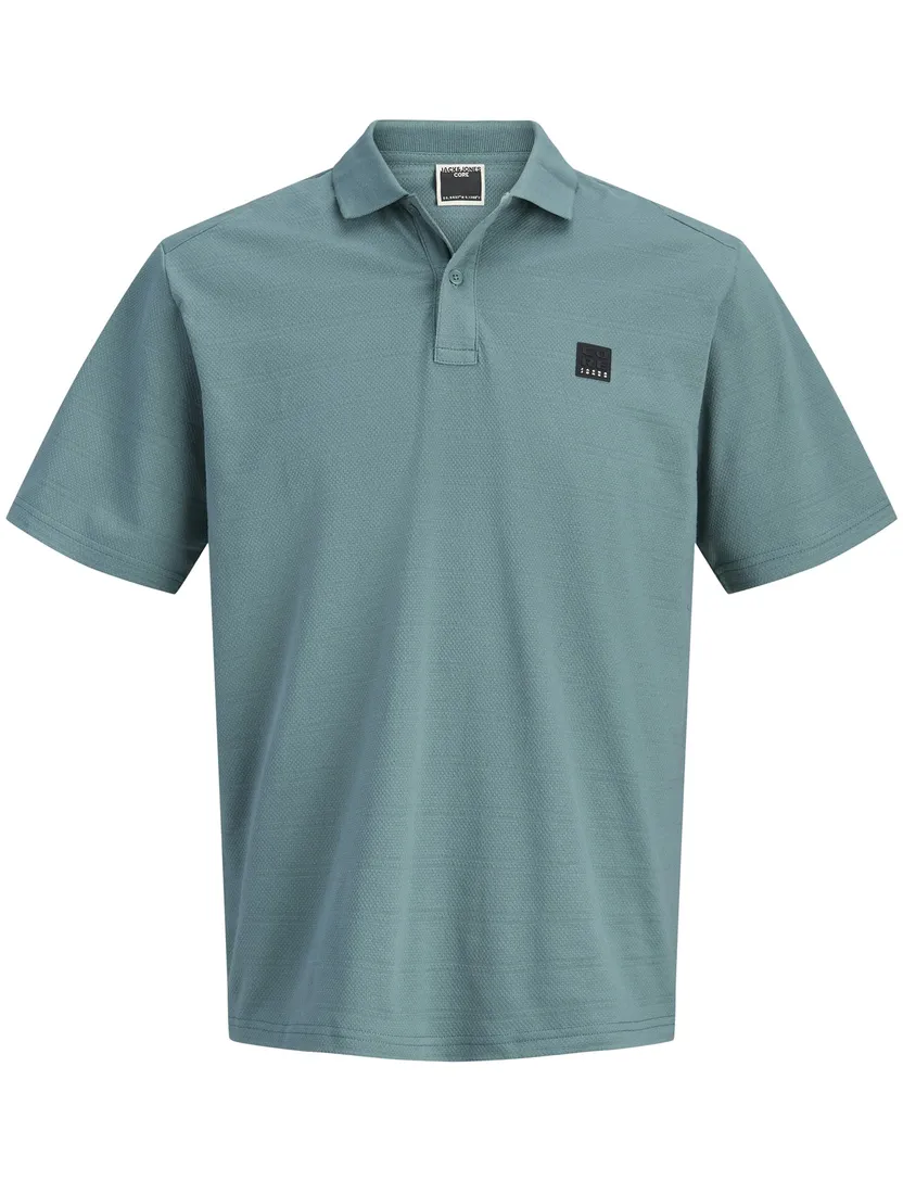 Poloshirt blauw Jack & Jones Plus Size