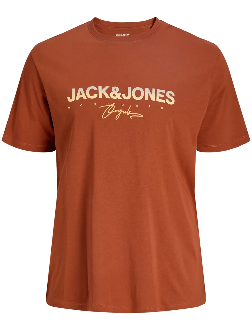Jack & Jones t-shirt Plus Size terra cotta