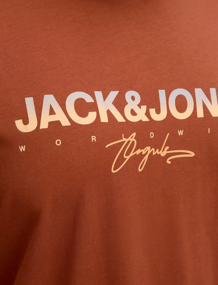 Jack & Jones t-shirt Plus Size terra cotta