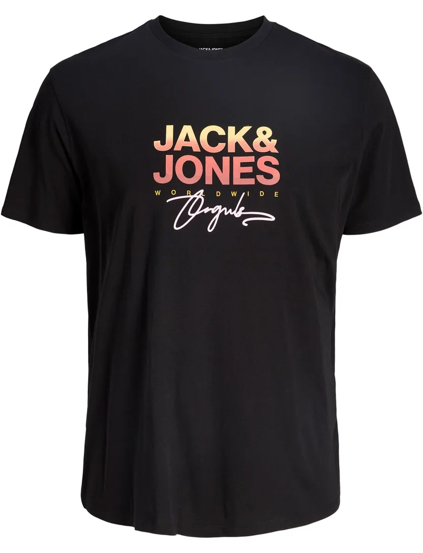 T-shirt Jack & Jones Plus Size korte mouw ronde hals opdruk