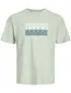 Jack & Jones t-shirt met opdruk groen Plus Size