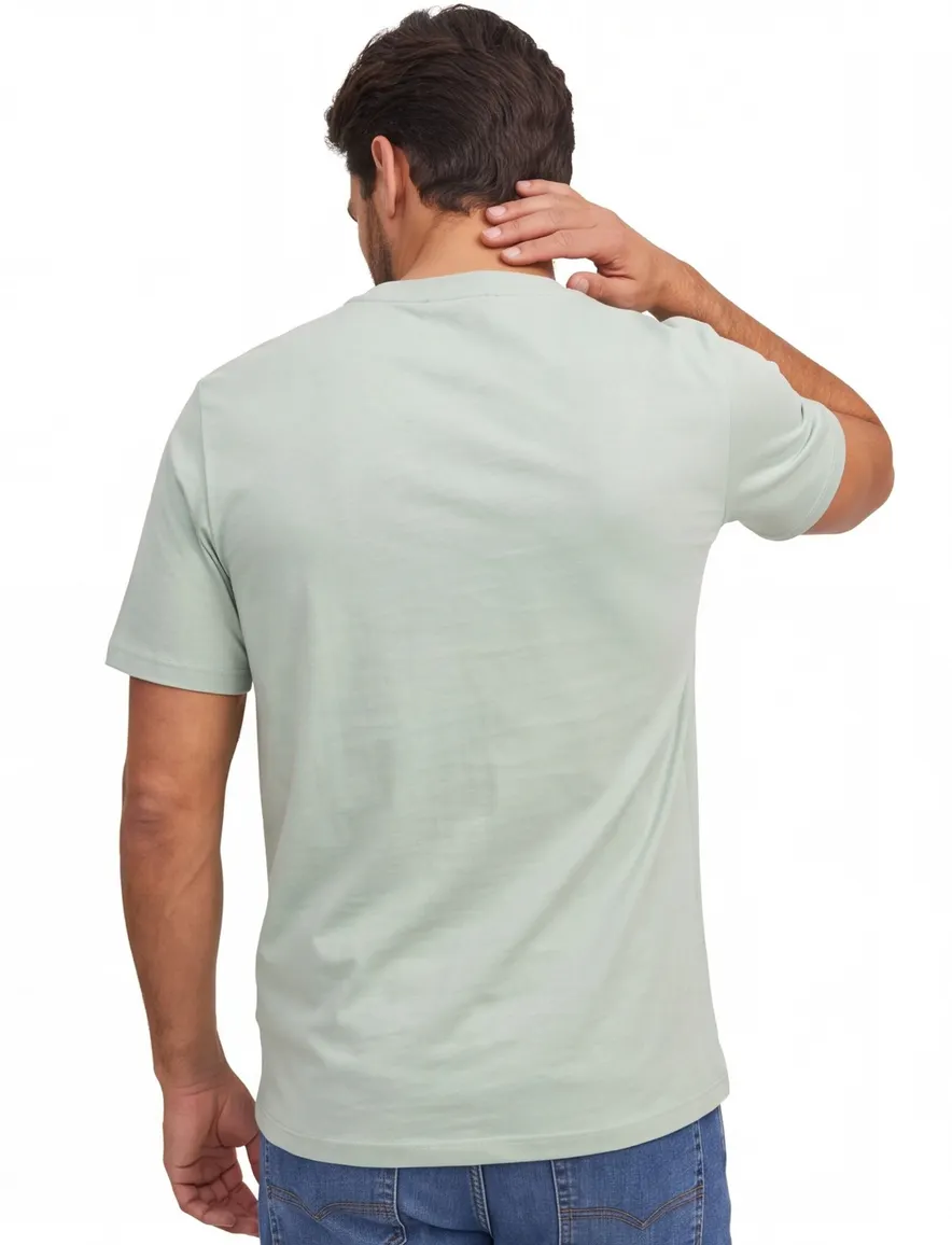 Jack & Jones Plus Size t-shirt groen ronde hals