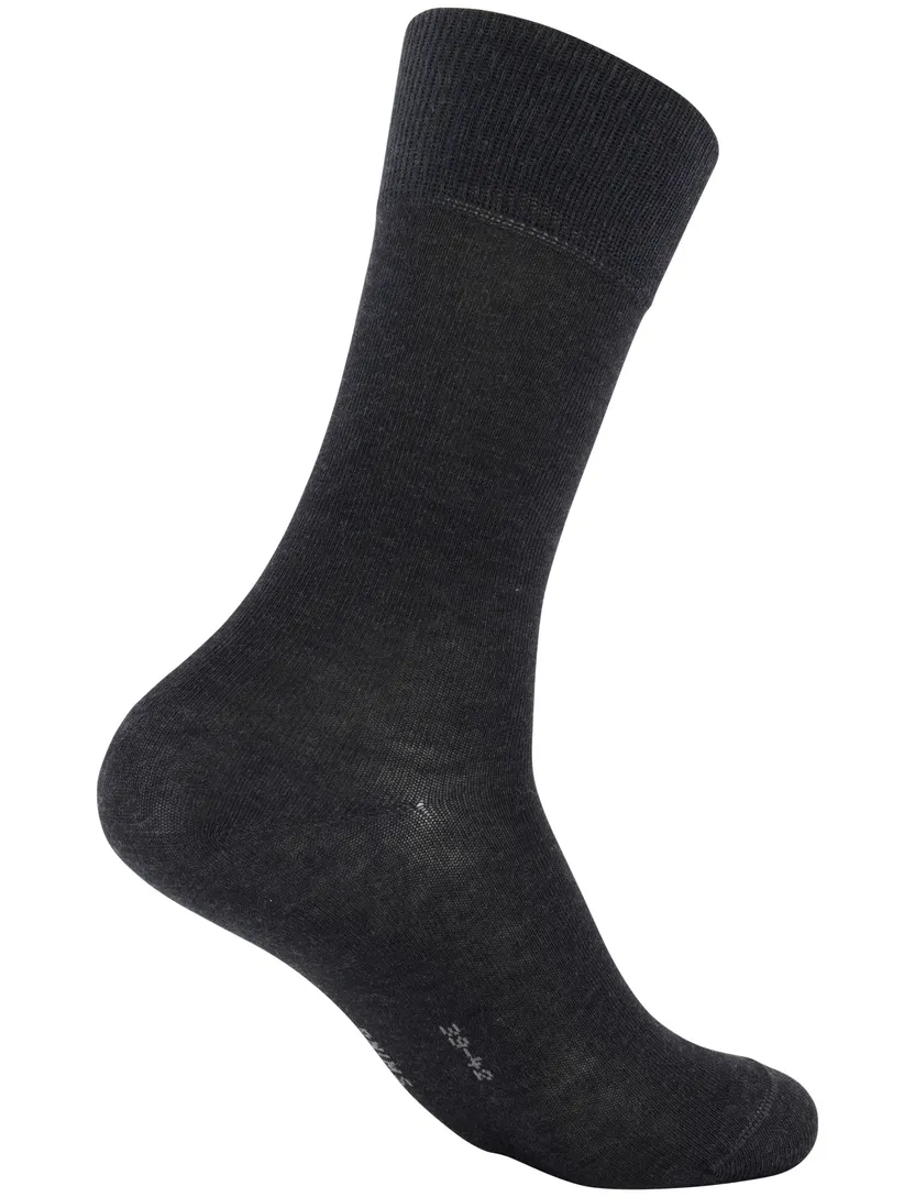 Sokken Falke Swing antraciet grijs 2-pack