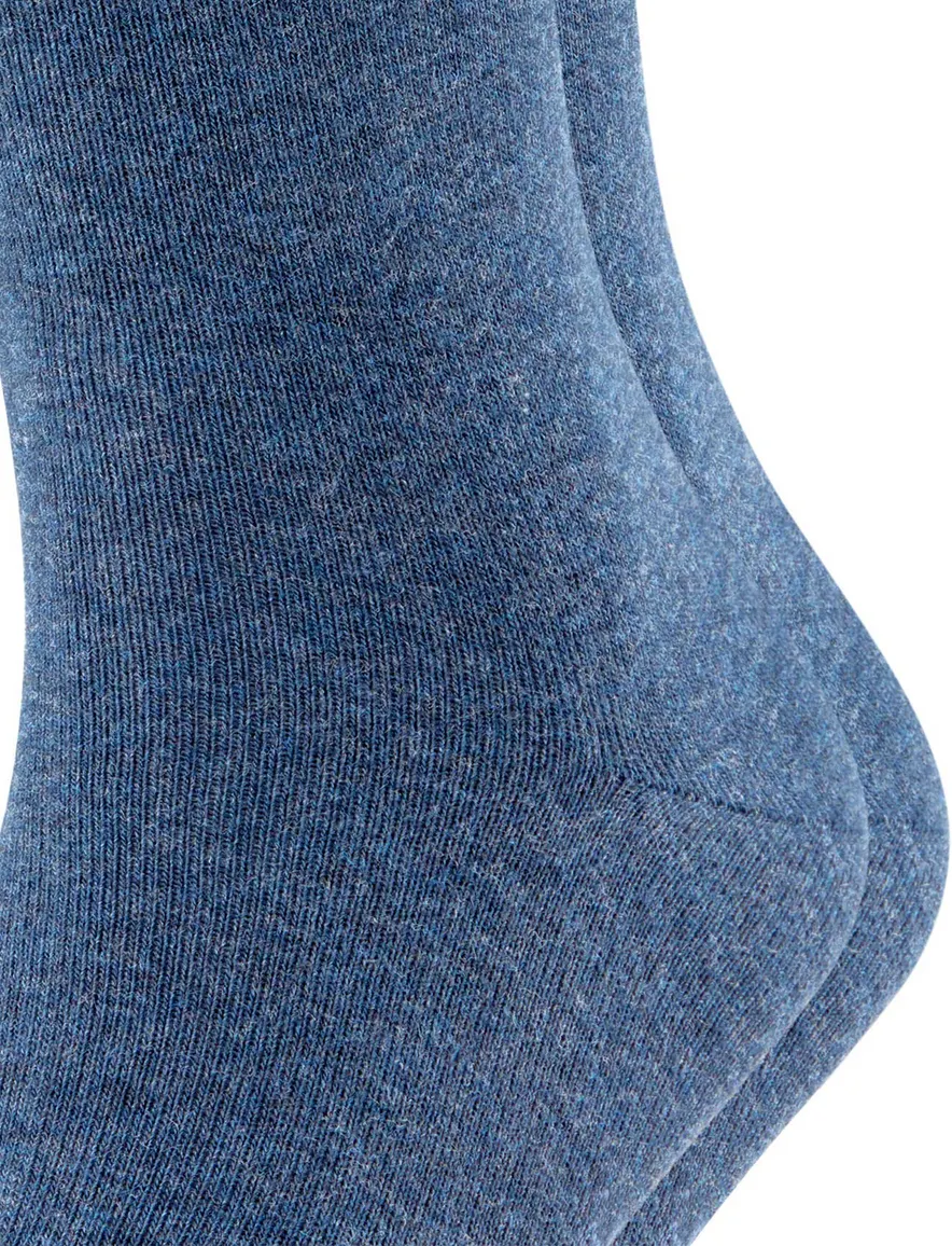 Falke sokken blauw effen