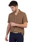 Born with Appetite polo bruin