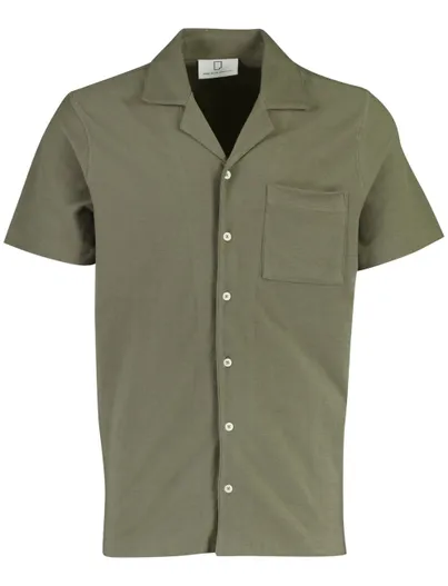 Born With Appetite Poloshirt Born With Appetite olijfgroen korte mouw