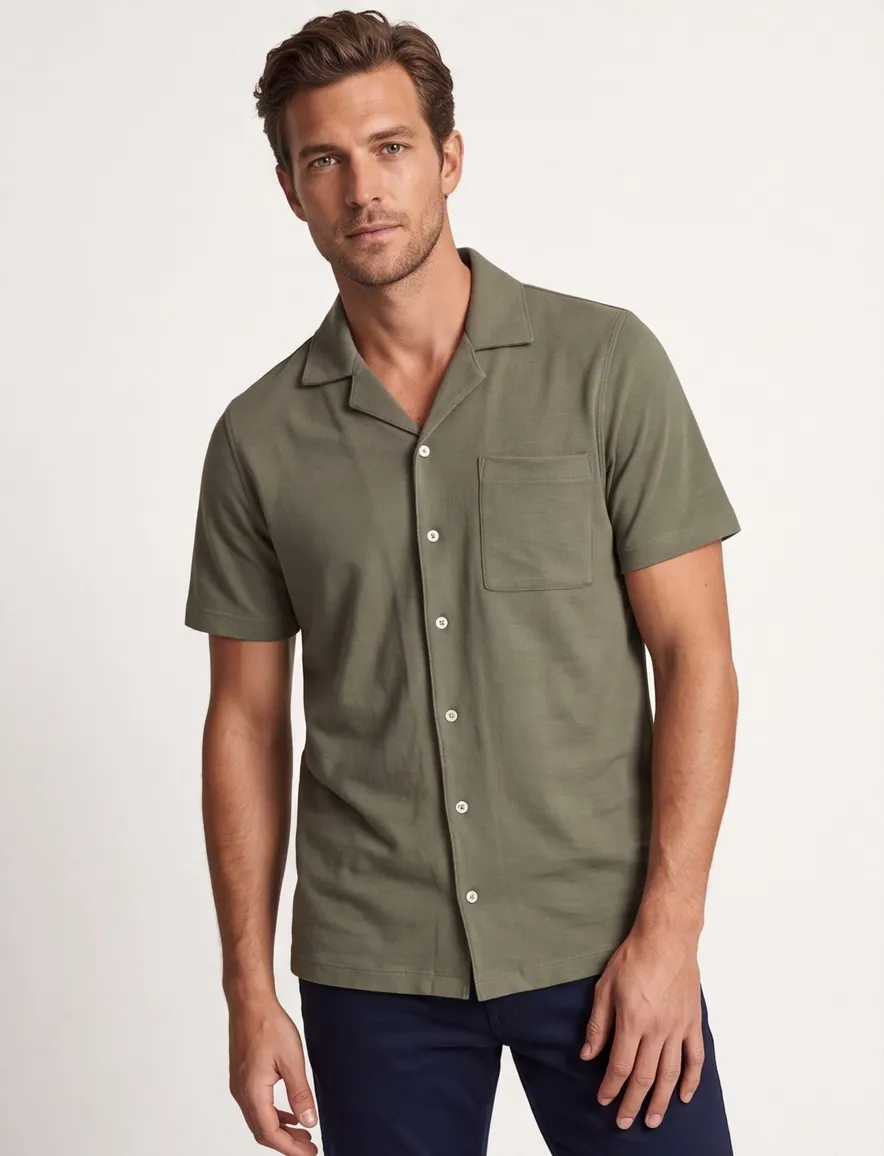 Born with Appetite polo groen