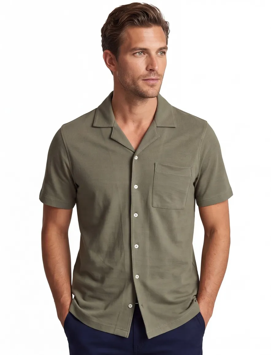 Born with Appetite polo groen