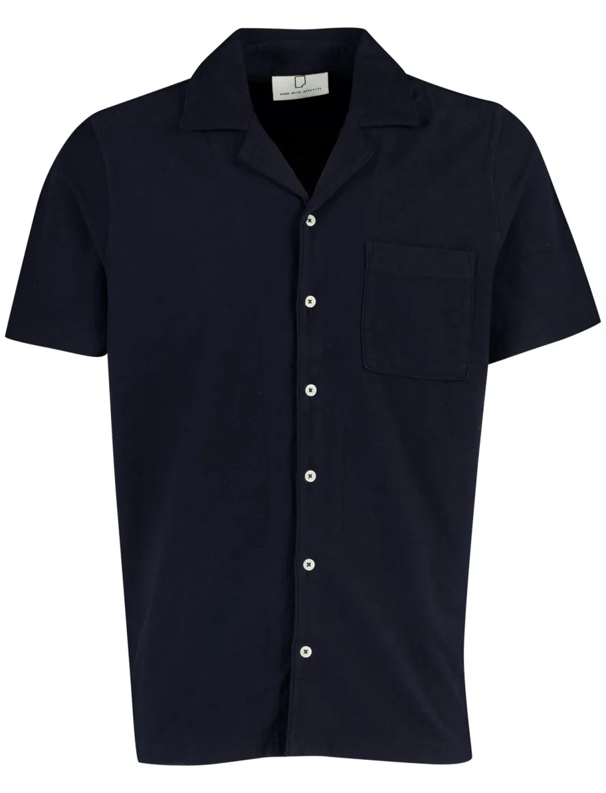 Born with Appetite polo navy