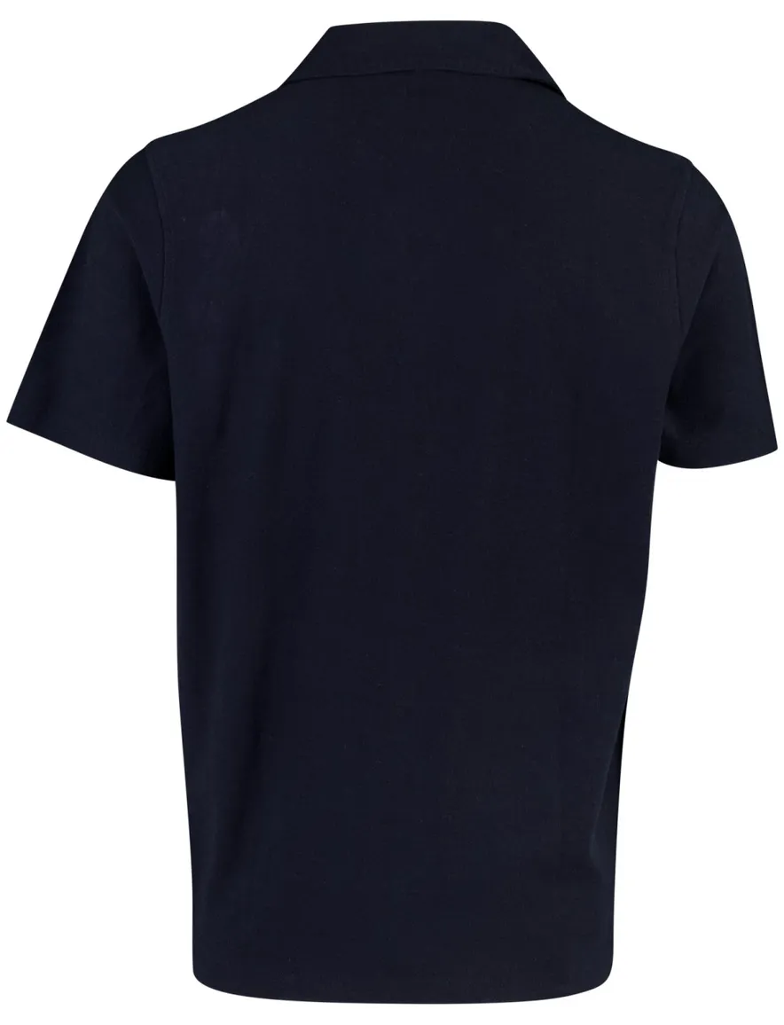 Born with Appetite polo navy