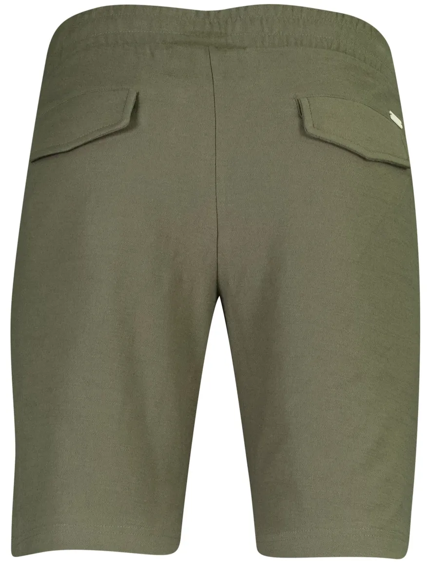 Shorts Born With Appetite donkergroen structuur