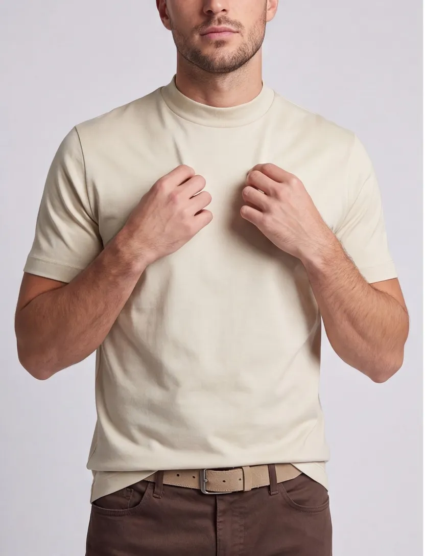 T-shirt Born With Appetite creme