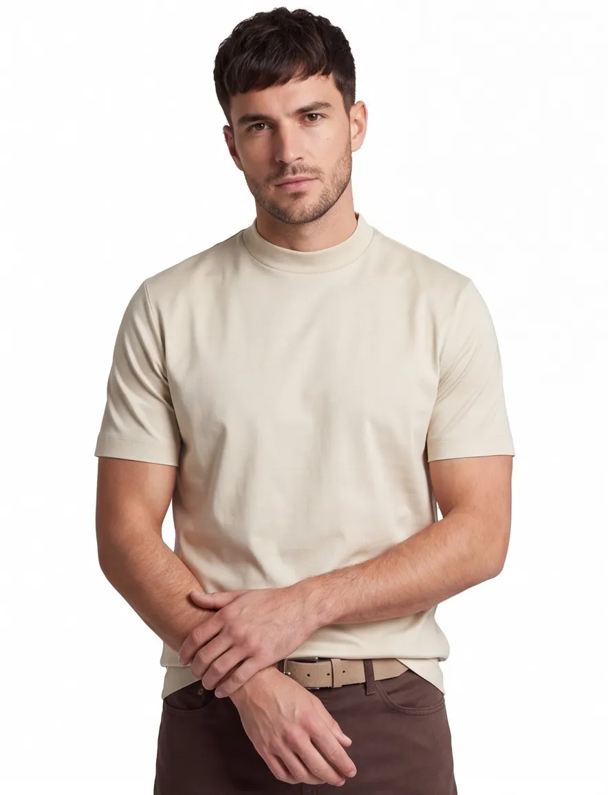 T-shirts Born With Appetite creme creme