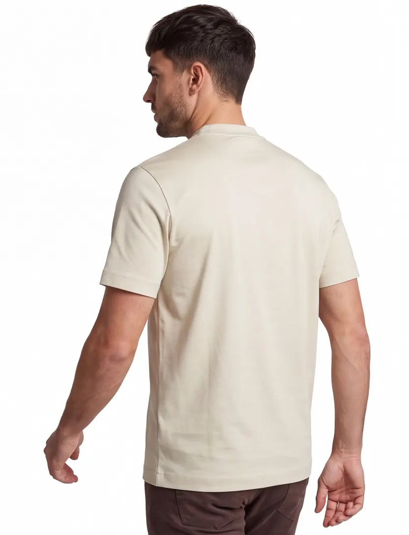 T-shirt Born With Appetite creme